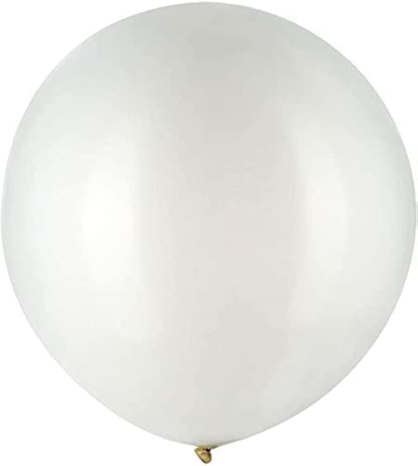 10 Large White Pastel Balloons - 24 Inch Giant Latex Balloons for Wedding, Birthday, Party, Halloween, Christmas, Baby Shower, Carnivals