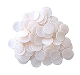 Playfully Ever After 1 Inch Off-White Cream 100pc Felt Circles