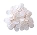 Playfully Ever After 1 Inch Off-White Cream 100pc Felt Circles