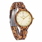 Morrivoe Luxury Wooden Watch For Women Japanese Movement Lightweight Vintage Wooden Watch