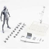 MiaoDuo Body Kun DX Set Male Gray Color Action Figure Model Set for SHF Body Kun Doll PVC Figure Model SHF S H Figuarts