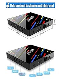 [4G 32 G H96 Max TV Box] Android Box H96 Max H2 Android 7.1 TV Box con RK3328 Quad Core Soporte 2.4 G 5G Dual Wifi LAN 328.1 foot BT 4.0 3d H265 Smart TV Box