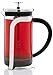 GROSCHE Oxford French Press Coffee and tea maker, 1.0l 34 fl. oz 8 cup (3 coffee mugs). All stainless steel filter (no plastic parts in filter press)