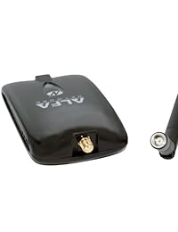 Alfa AWUS036NHA B G N Adaptador USB inalámbrico   802.11n   150 Mbps   2.4 GHz   5 dBi Antena   Largo Alcance   Atheros Chipset   Compatible con Windows XP Vista 64-bit 128-bit Windows 7