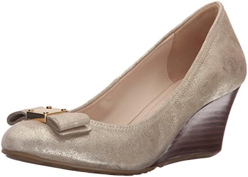 cole haan tali grand bow wedge pumps