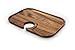 Ironwood Gourmet Paso Robles Canapé Tray, 7.5 x 10.5 x 0.5 inches, Brown