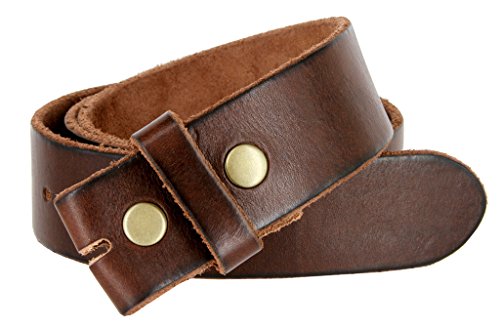 Bs-40 vintage full grain leather belt strap 1 1/2"…