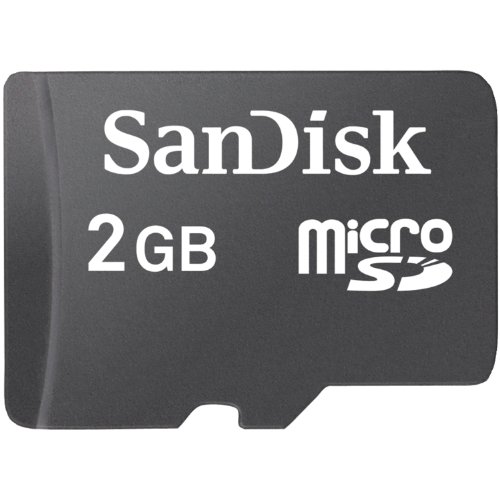 2gb sandisk micro sd / transflash card (619659026776)
