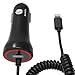 iPhone Car Charger Adapter, 24W/4.8A Rapid USB Car Charger Adapter Compatible iPhone X 8 7 6S Plus 6 Plus 6 Se 5S 5 5C iPad Pro Air Mini 2 3 4 and More (Black)