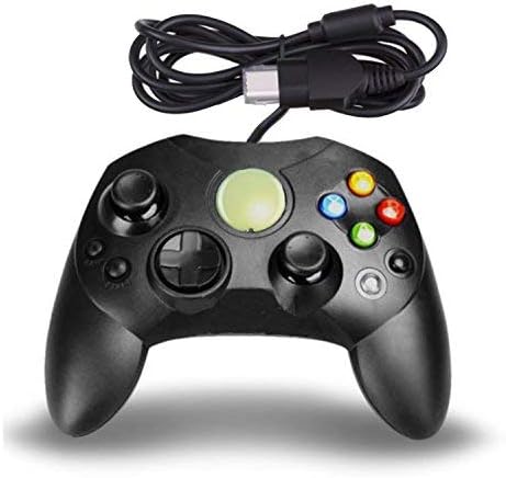 Mekela Classic Wired Controller Gamepad Joysticks for Xbox S Type Console（Black4）