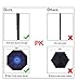 Fidus Upgraded Mini Travel Sun&Rain Windproof Umbrella - Lightweight Folding Compact Portable Parasol Outdoor Umbrellas for Men Women Kids-Starry Sky