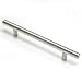 Probrico 15Pack| 5 Inch Stainless Steel Modern Cabinet Drawer Handle Pulls Kitchen Cupboard T Bar Knobs and Pull Handles Brushed Nickel