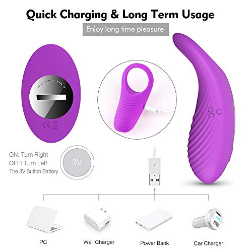 Vibrating Cock Ring, Remote Control 9-Speed Penis Ring Vibrator Medical Silicone Waterproof Rechargeable Powerful Vibration Sex Toy for Male and Couples