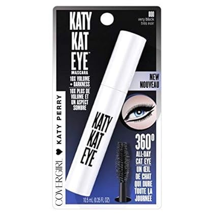 Amazon Com Covergirl Katy Kat Katy Perry Eye Mascara 800 Very Black Pack Of 2 Beauty