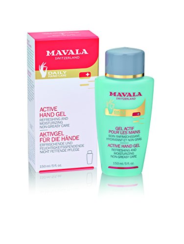 Mavala Active Non-Greasy Refreshing Protection Hand Gel, 5 Ounce