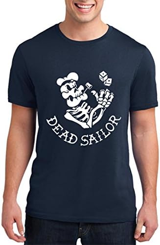 Teecreep Popeye Cartoon Printed Cotton T-Shirt