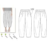 Style Arc Sewing Pattern - Ethel Designer Pant (Sizes 04-16)