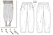 Style Arc Sewing Pattern - Ethel Designer Pant (Sizes 04-16)