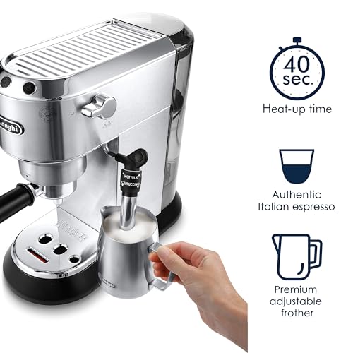 De'Longhi EC685BK Dedica Deluxe Espresso Machine, 13 X 5.9 X 12 Inches
