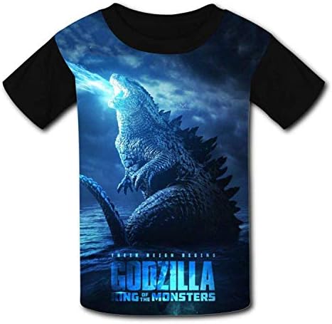 3D Print King of Monsters Godzillas Shirt Summer Breathable Comfort Youth Short Sleeve T Shirt