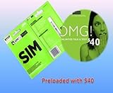 Simple Mobile SIM Card loaded with $40 plan Unlimited Talk • Text • 1GB Data , ready to activate