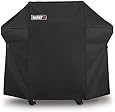 Weber 7106 Grill Cover with Storage Bag for Spirit 220 and 300 Series, 52 x 42.8-Inch, Black