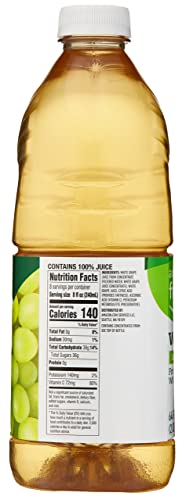 AMAZON FRESH, WHITE GRAPE JUICE, 64 FL OZ