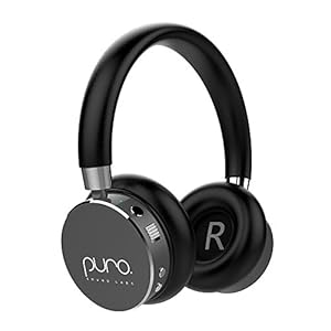 Image of Puro Sound Labs BT2200 Kids Volume-Limiting Over-Ear Wireless Headphones (Grey)