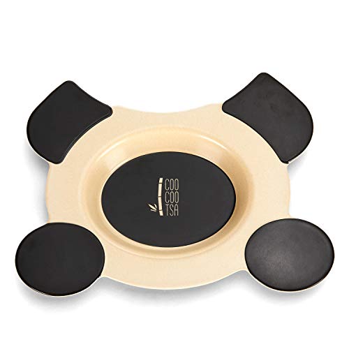image for Coocootsa Baby Dinnerware Set – 5-Piece Dinner Kids Plates Set – C