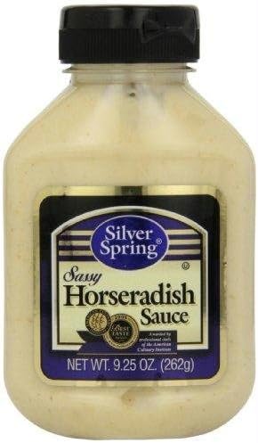 SILVER SPRING, SASSY HORSERADISH SAUCE, 9.25 oz by Silver Springs