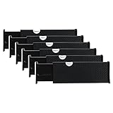 RAPTUROUS Adjustable Drawer Dividers 6