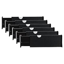 RAPTUROUS Adjustable Drawer Dividers 6