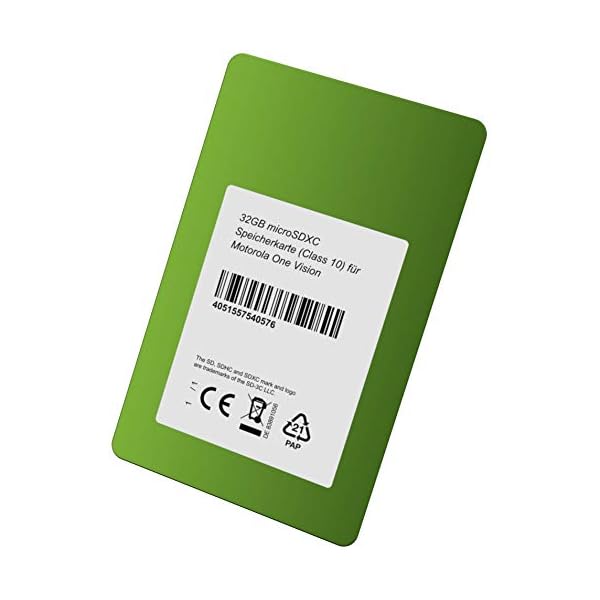 32GB microSDXC Speicherkarte (Class 10) für Motorola One Vision – Bild 6
