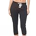 Coco-Limon Jogger Pants for Women - French Terry Capri Cropped Sweatpant