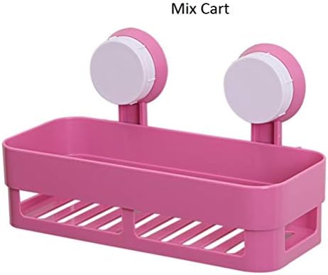 PLATFORM Bathroom Kitchen Storage Organize Plastic Shelf Rack Shower Caddy Basket (Multi Colour)
