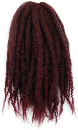 Jazzy Marley Braid Afro Kinky Hair 1b Off Black Burgundy T