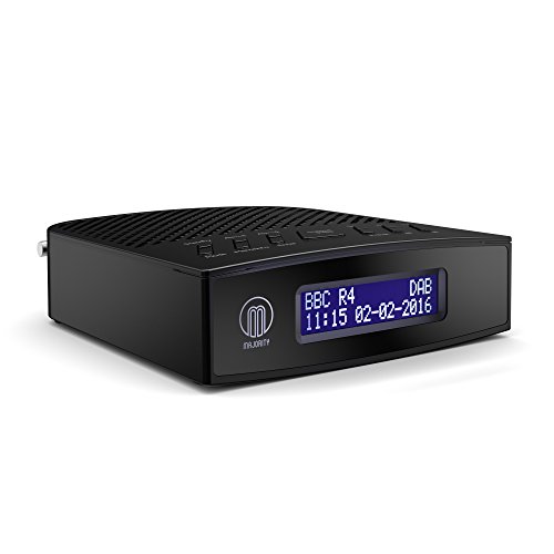 Milton DAB/DAB+ Bedside Digital FM Radio Alarm Clock Battery / Mains