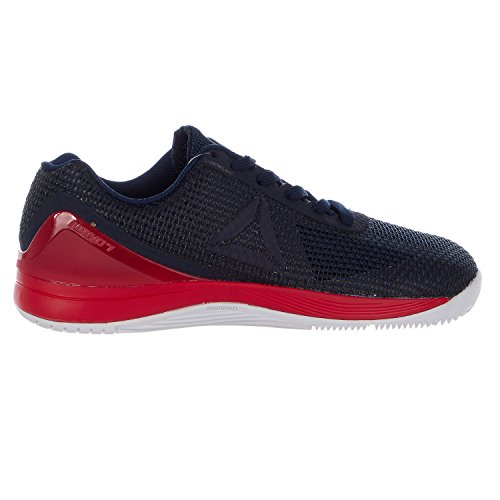 Reebok Women's Crossfit Nano 7.0 Running Shoe, Collegiate Navy/Primal Red/White/Black, 8.5 M US