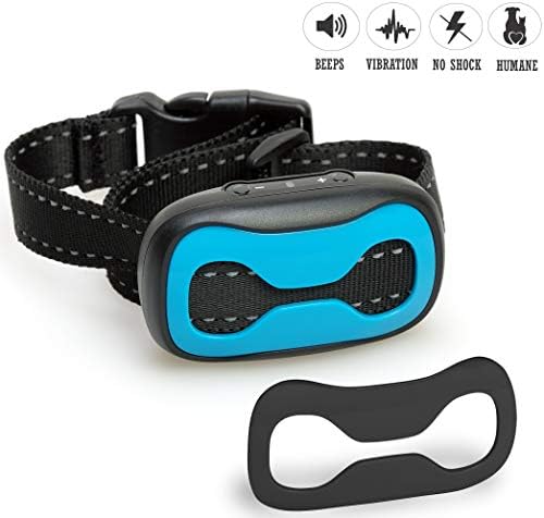 Lovin Doggies Dog Bark Collar | Bark Collars for Medium Dogs | Anti Barking Device Gently Uses Vibration and Sound to Stop Barking | Best for Medium and Large Dogs | No shock | Adjustable - 7 Settings