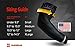 MudGear Padded Arm Sleeves, Compression Elbow Protection with Non-Slip Sweat-Resistant Design for OCR, Baseball, Football, Ideal for Men, Women and Youth, XL, Black/Gray