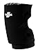 Adams USA Trace Short Style Softball Knee Guard (Medium, Black)