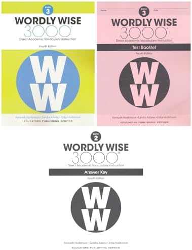 Wordly Wise 3000® 3th Edition Grade 3 SET - Student Book, Test