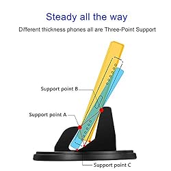 SRUNP Dashboard Cell Phone Holder for Car[Vertical