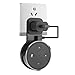 HMbest Echo Dot Outlet Wall Mount: Premium Wall Stand Mount for 2nd Generation Dot & Round Voice Assistants| Minimal, Sleek Profile| Wireless Easy Installation Smart Home Accessory, Black