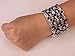 Angel Jewelry Women's Crystal Skull Stretch Cuff Bracelet
