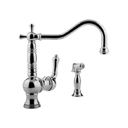 Amazon Com Graff G 4230 Lm7 Pc Pesaro Kitchen Faucet With Side