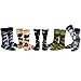 TeeHee Men's Fun and Fashion Crew Socks 5-Pair (Camouflage)