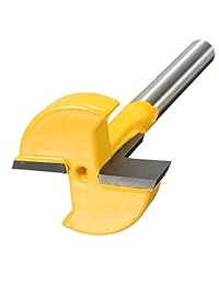 Yakamoz 1 4" vástago T Slot Router Bit T Track Slotting carburo de madera fresado Cutter