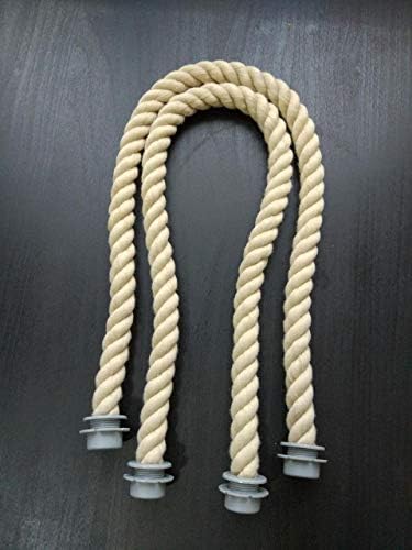 65Cm 1 Pair Soft Nature Rope Handle for Italy Obag O Bag Handles Handbag Strap Parts Accessories DIY Women's Bags