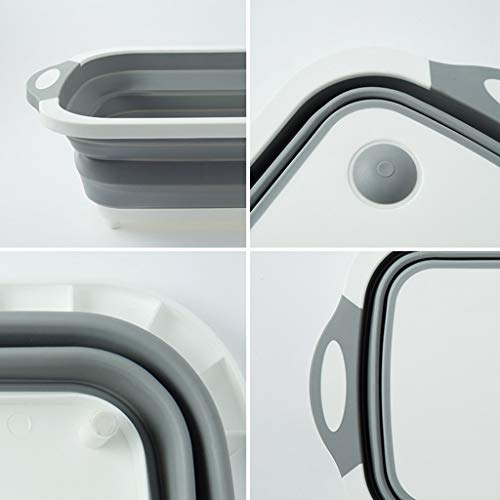 Vegetable Basket, LtrottedJ Collapsible Colander Fruit Vegetable Washing Drain Basket